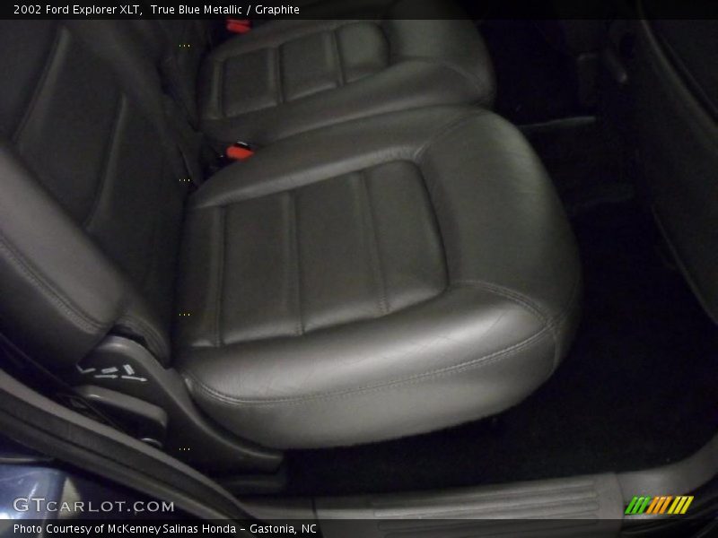 True Blue Metallic / Graphite 2002 Ford Explorer XLT