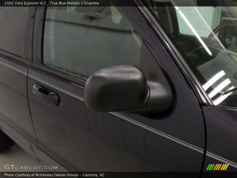 True Blue Metallic / Graphite 2002 Ford Explorer XLT
