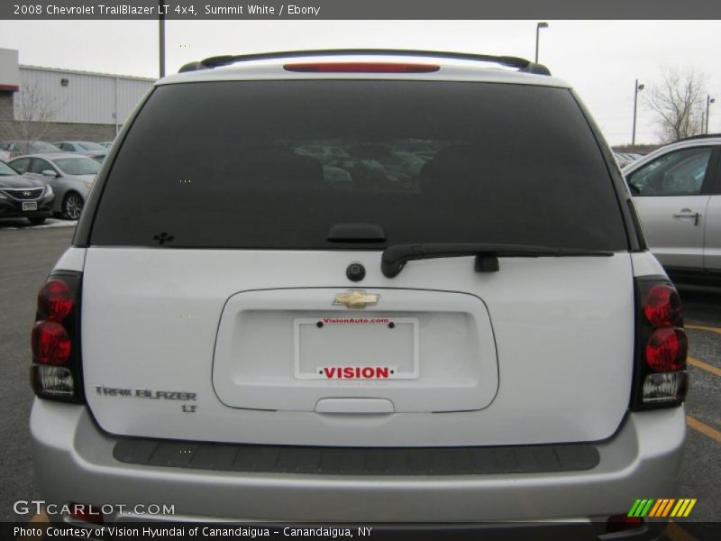 Summit White / Ebony 2008 Chevrolet TrailBlazer LT 4x4