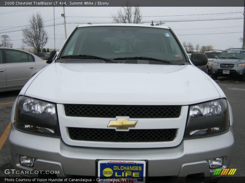 Summit White / Ebony 2008 Chevrolet TrailBlazer LT 4x4
