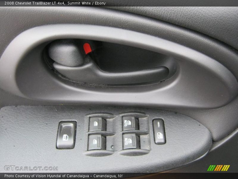 Summit White / Ebony 2008 Chevrolet TrailBlazer LT 4x4