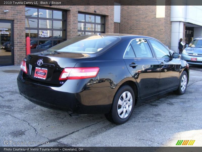 Black / Bisque 2010 Toyota Camry LE