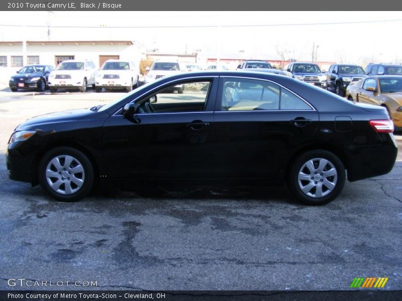 Black / Bisque 2010 Toyota Camry LE