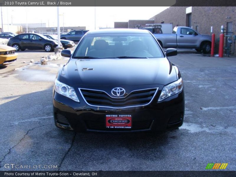 Black / Bisque 2010 Toyota Camry LE