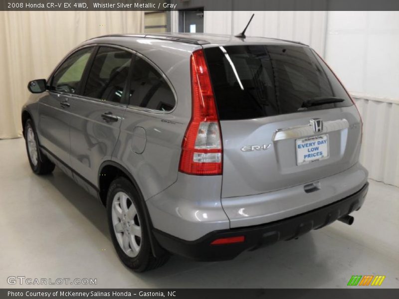 Whistler Silver Metallic / Gray 2008 Honda CR-V EX 4WD