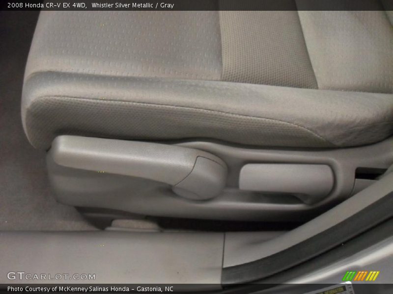 Whistler Silver Metallic / Gray 2008 Honda CR-V EX 4WD