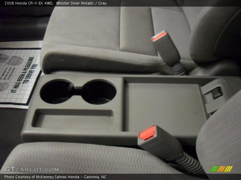 Whistler Silver Metallic / Gray 2008 Honda CR-V EX 4WD