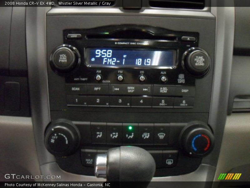 Whistler Silver Metallic / Gray 2008 Honda CR-V EX 4WD