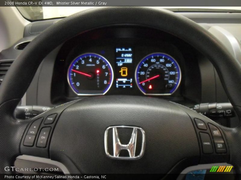 Whistler Silver Metallic / Gray 2008 Honda CR-V EX 4WD