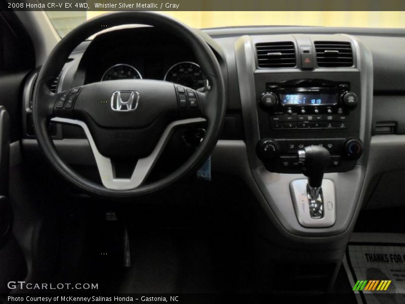 Whistler Silver Metallic / Gray 2008 Honda CR-V EX 4WD