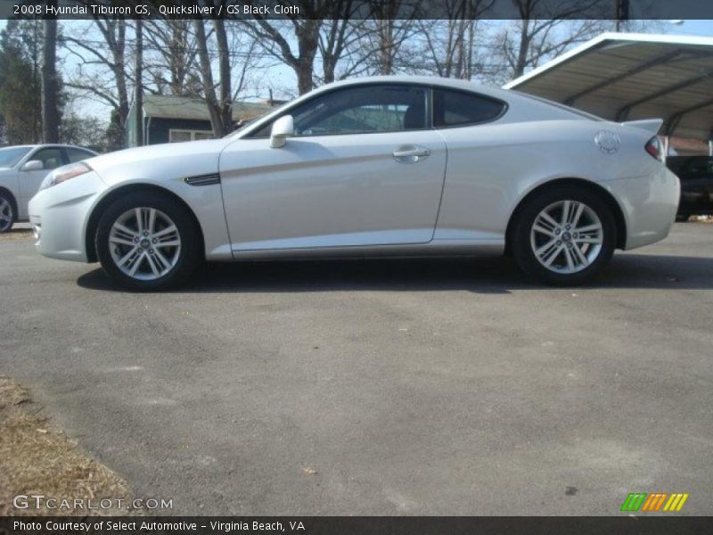 Quicksilver / GS Black Cloth 2008 Hyundai Tiburon GS