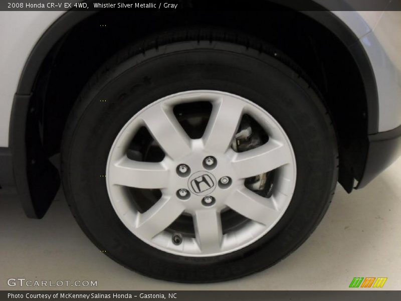 Whistler Silver Metallic / Gray 2008 Honda CR-V EX 4WD