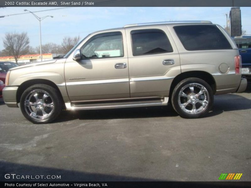 Silver Sand / Shale 2002 Cadillac Escalade AWD