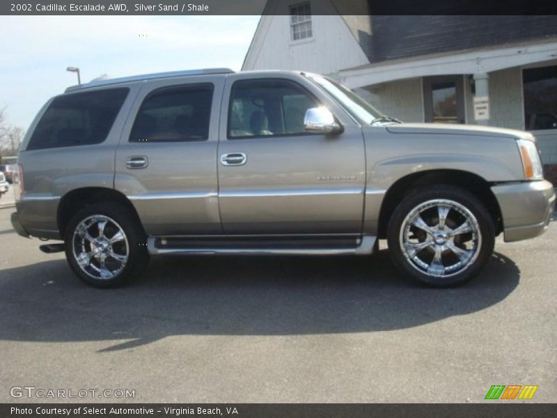 Silver Sand / Shale 2002 Cadillac Escalade AWD