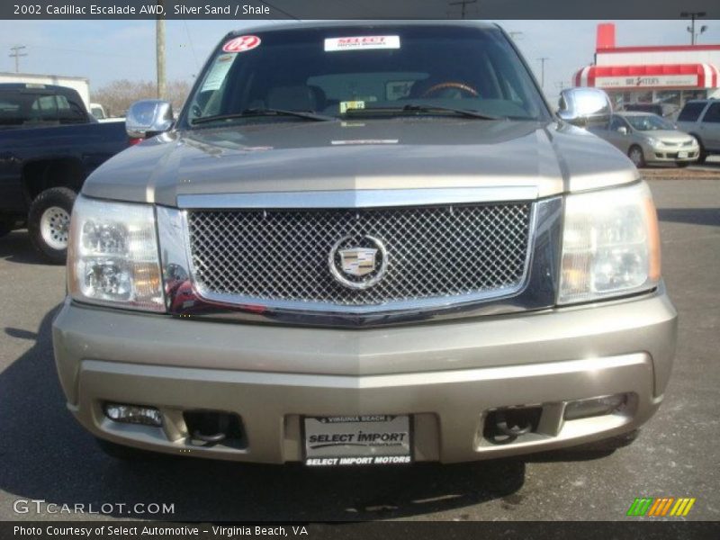 Silver Sand / Shale 2002 Cadillac Escalade AWD
