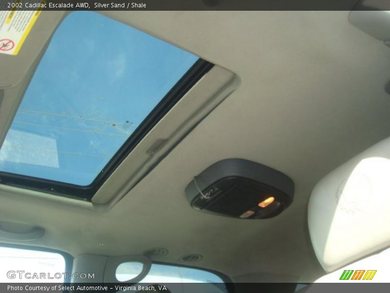 Silver Sand / Shale 2002 Cadillac Escalade AWD