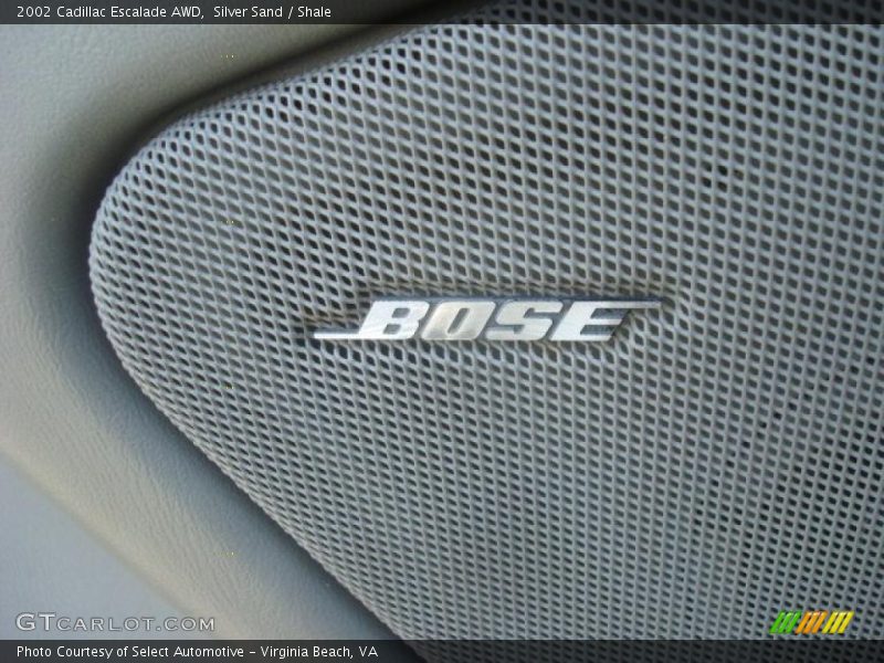 Silver Sand / Shale 2002 Cadillac Escalade AWD
