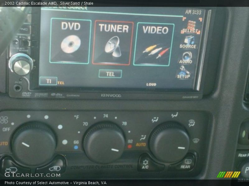 Silver Sand / Shale 2002 Cadillac Escalade AWD