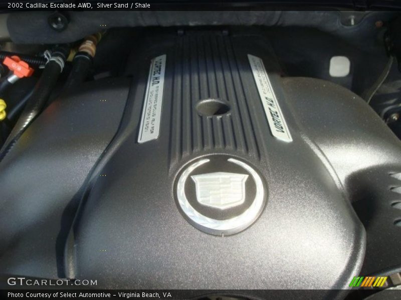 Silver Sand / Shale 2002 Cadillac Escalade AWD
