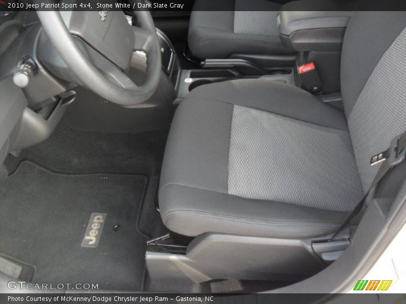 Stone White / Dark Slate Gray 2010 Jeep Patriot Sport 4x4