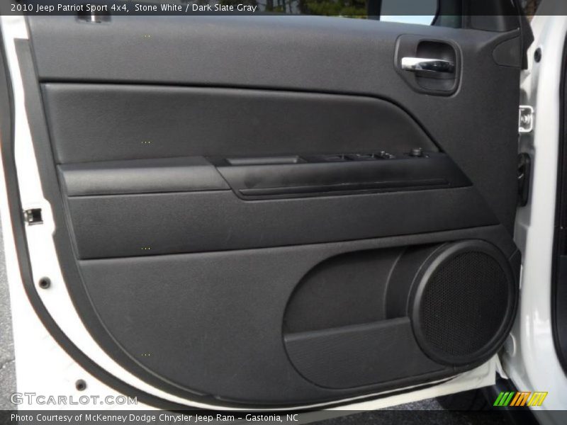 Stone White / Dark Slate Gray 2010 Jeep Patriot Sport 4x4