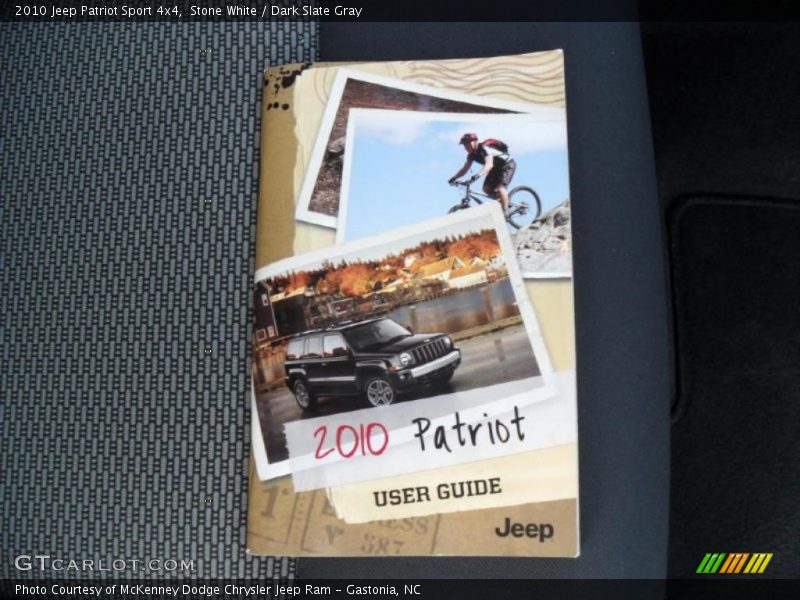Stone White / Dark Slate Gray 2010 Jeep Patriot Sport 4x4
