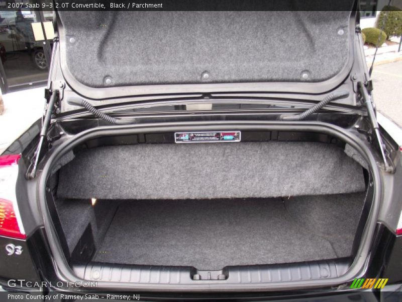  2007 9-3 2.0T Convertible Trunk