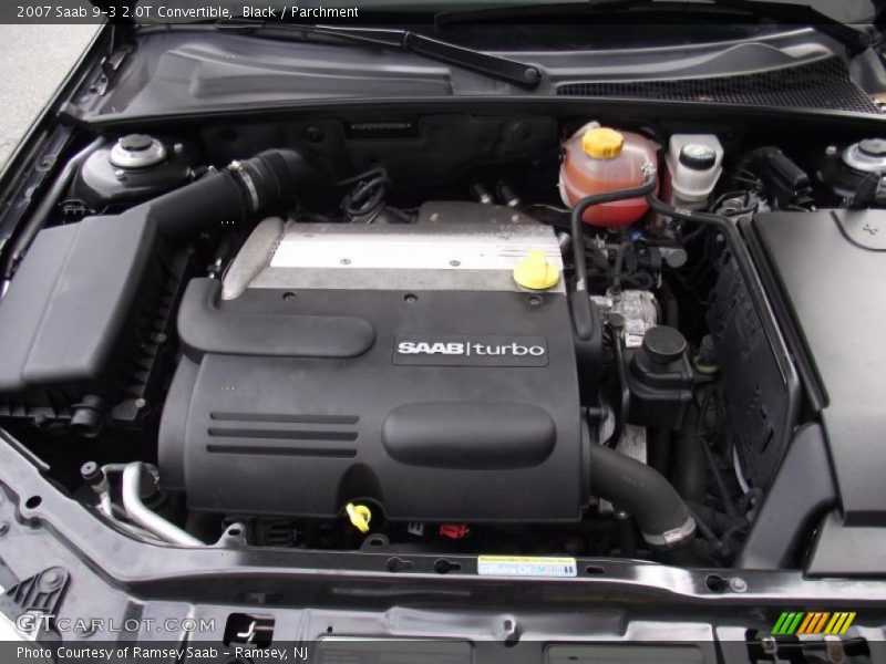  2007 9-3 2.0T Convertible Engine - 2.0 Liter Turbocharged DOHC 16V 4 Cylinder