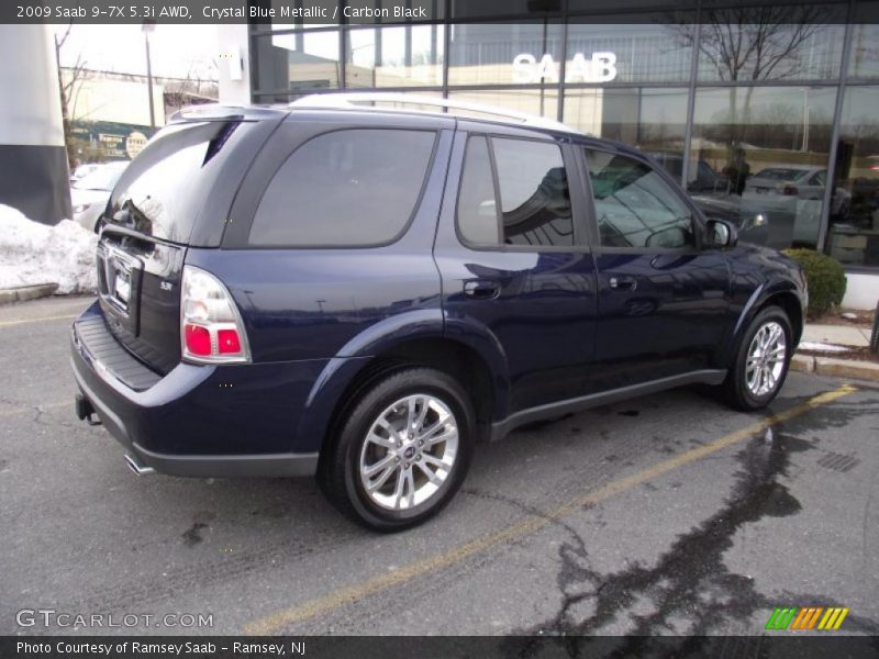 Crystal Blue Metallic / Carbon Black 2009 Saab 9-7X 5.3i AWD