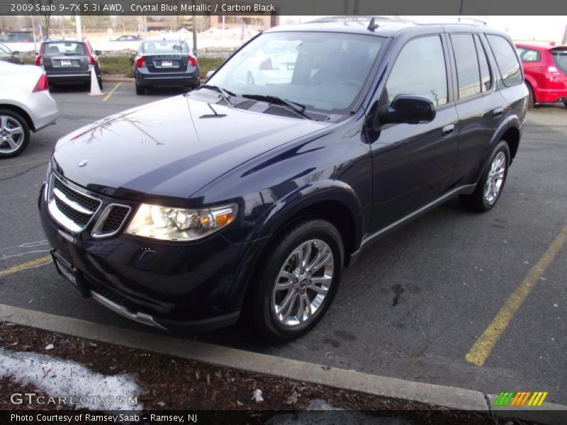 Crystal Blue Metallic / Carbon Black 2009 Saab 9-7X 5.3i AWD