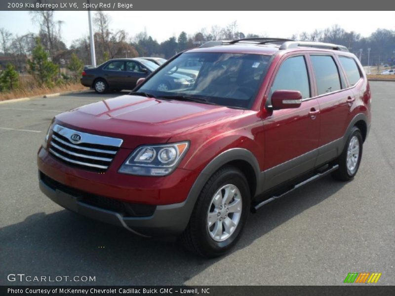 Front 3/4 View of 2009 Borrego LX V6