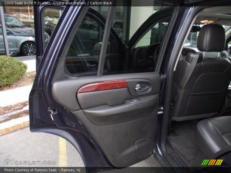 Crystal Blue Metallic / Carbon Black 2009 Saab 9-7X 5.3i AWD