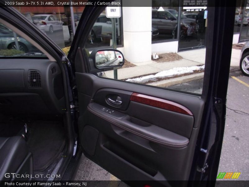 Crystal Blue Metallic / Carbon Black 2009 Saab 9-7X 5.3i AWD
