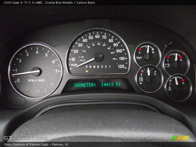  2009 9-7X 5.3i AWD 5.3i AWD Gauges
