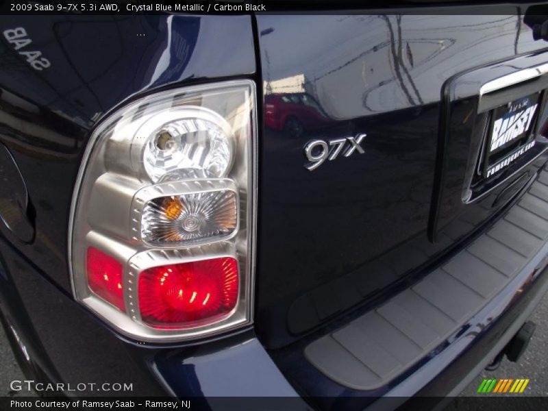 Crystal Blue Metallic / Carbon Black 2009 Saab 9-7X 5.3i AWD