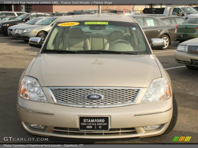 Pueblo Gold Metallic / Pebble Beige 2006 Ford Five Hundred Limited AWD