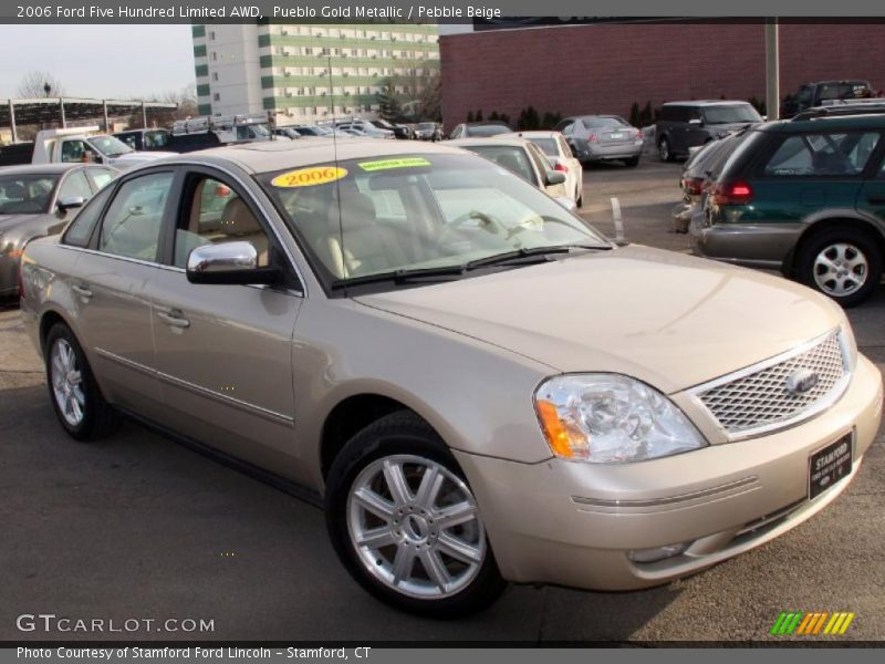 Pueblo Gold Metallic / Pebble Beige 2006 Ford Five Hundred Limited AWD