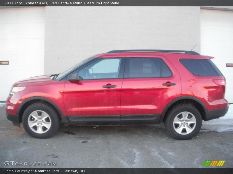  2011 Explorer 4WD Red Candy Metallic