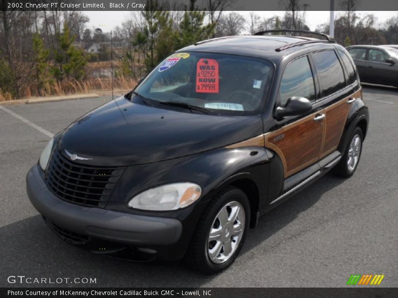 Black / Gray 2002 Chrysler PT Cruiser Limited