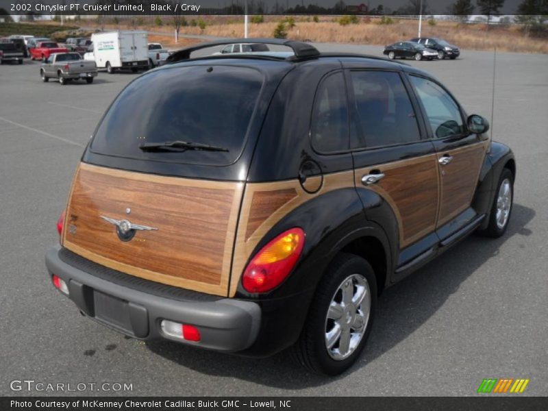 Black / Gray 2002 Chrysler PT Cruiser Limited
