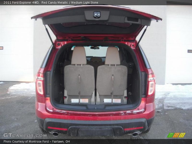 Red Candy Metallic / Medium Light Stone 2011 Ford Explorer 4WD
