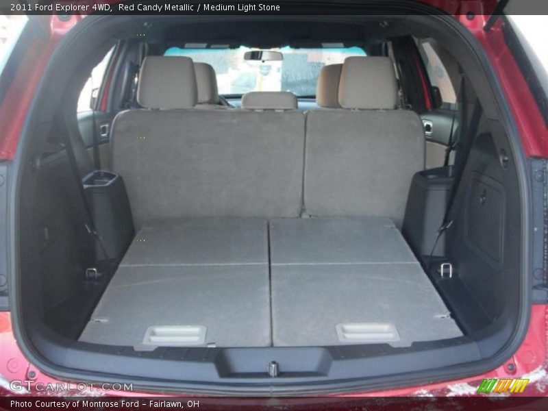  2011 Explorer 4WD Trunk