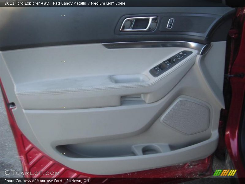 Red Candy Metallic / Medium Light Stone 2011 Ford Explorer 4WD