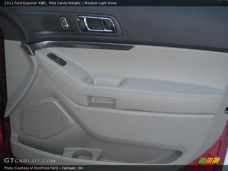 Red Candy Metallic / Medium Light Stone 2011 Ford Explorer 4WD