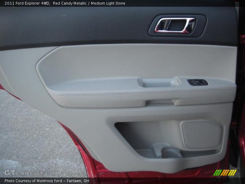 Red Candy Metallic / Medium Light Stone 2011 Ford Explorer 4WD