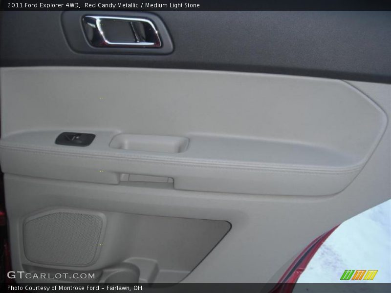 Red Candy Metallic / Medium Light Stone 2011 Ford Explorer 4WD