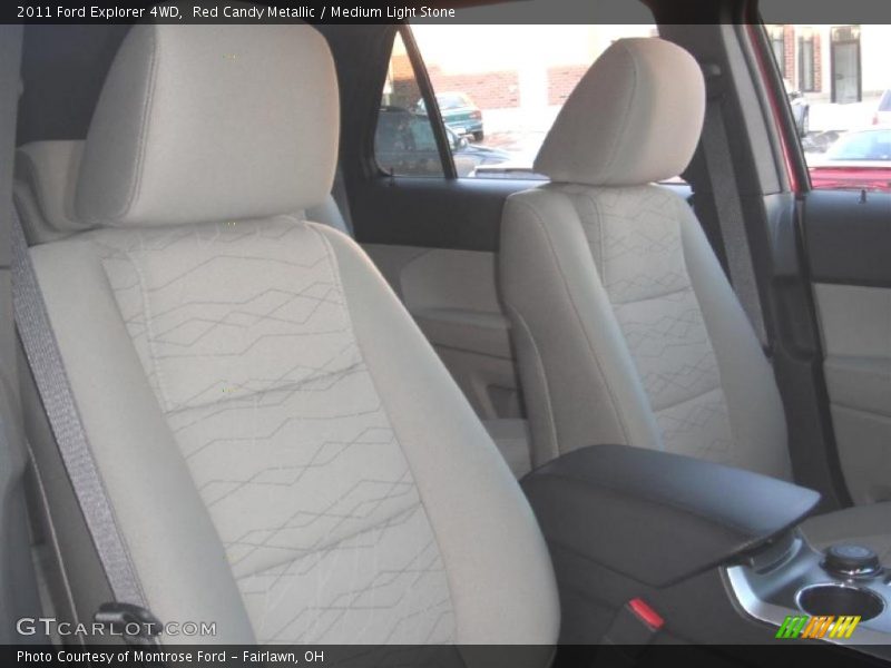 Red Candy Metallic / Medium Light Stone 2011 Ford Explorer 4WD