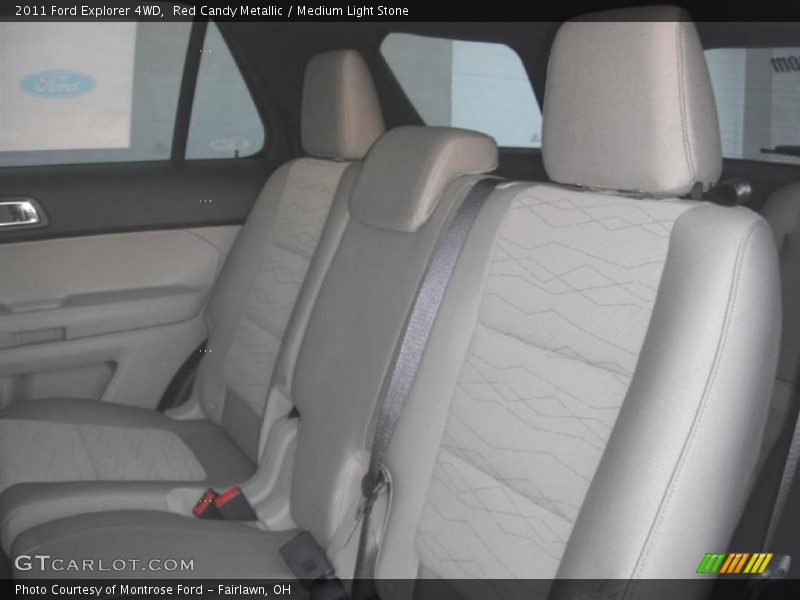 Red Candy Metallic / Medium Light Stone 2011 Ford Explorer 4WD