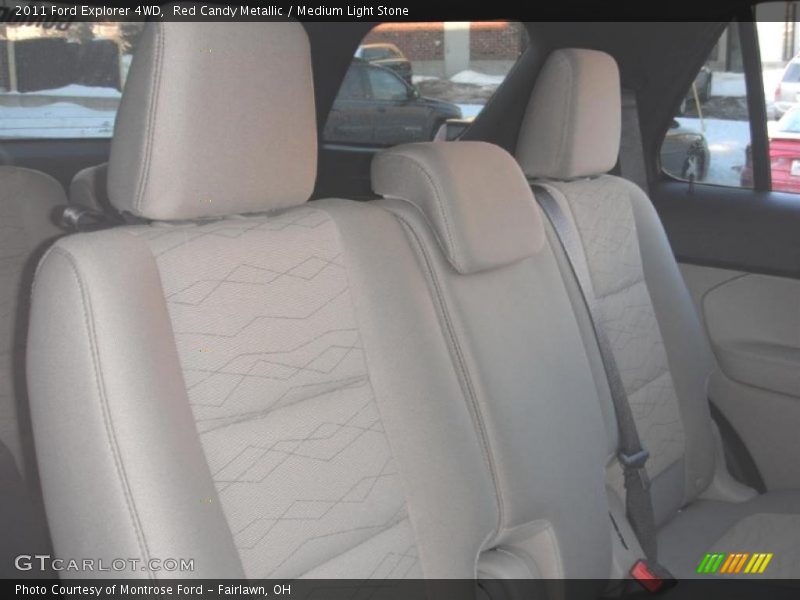 Red Candy Metallic / Medium Light Stone 2011 Ford Explorer 4WD