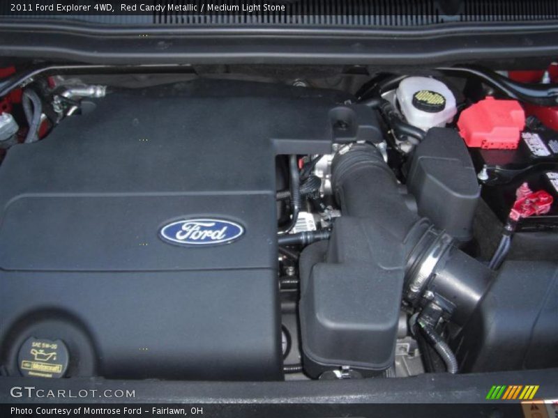  2011 Explorer 4WD Engine - 3.5 Liter DOHC 24-Valve TiVCT V6